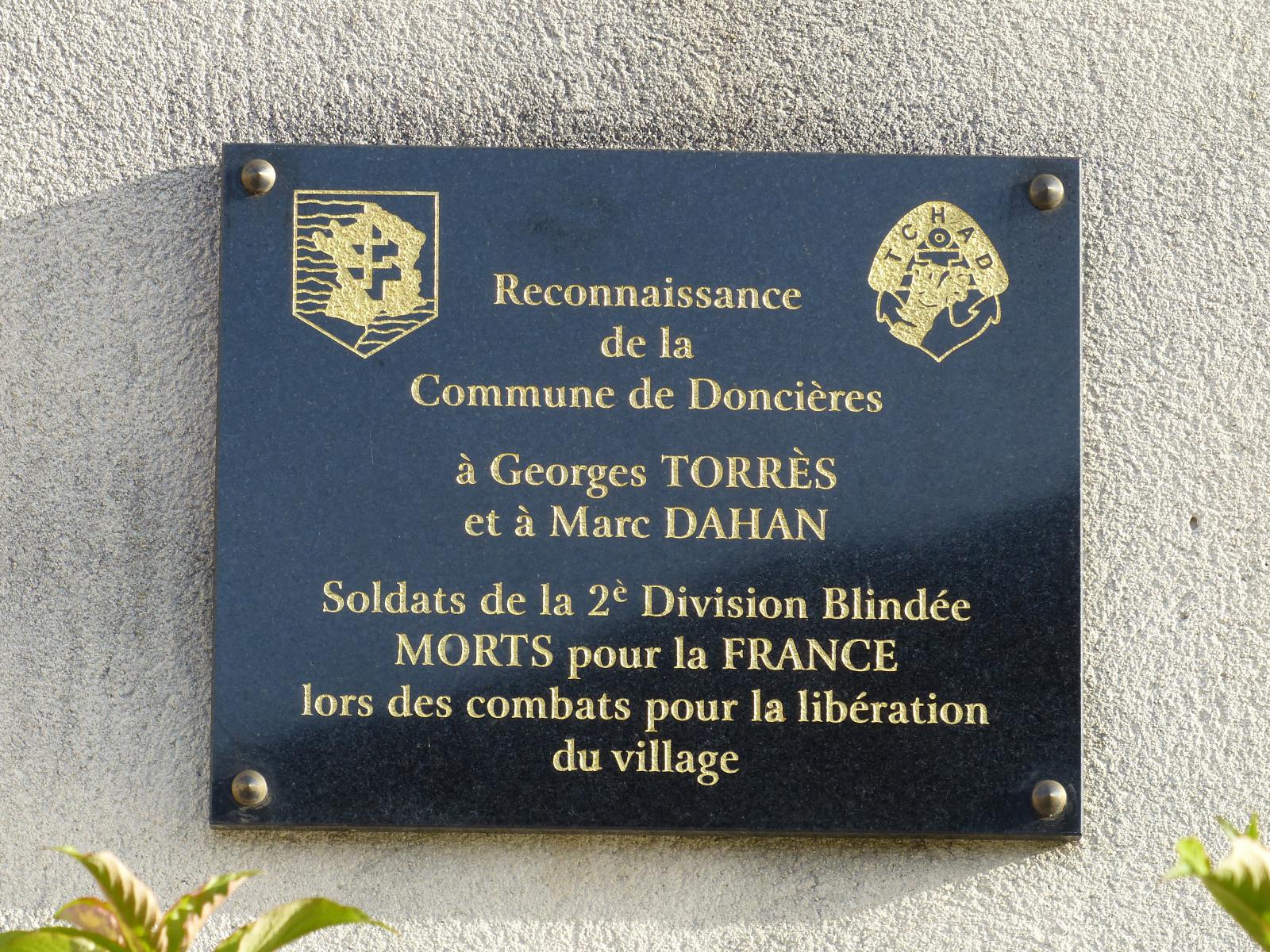 Georges TORRES à Doncières