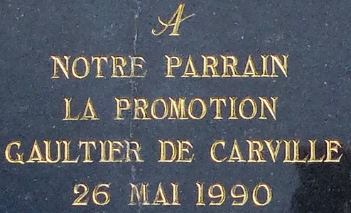 Plaque Gérard  Gaultier de Carville à Guiscriff
