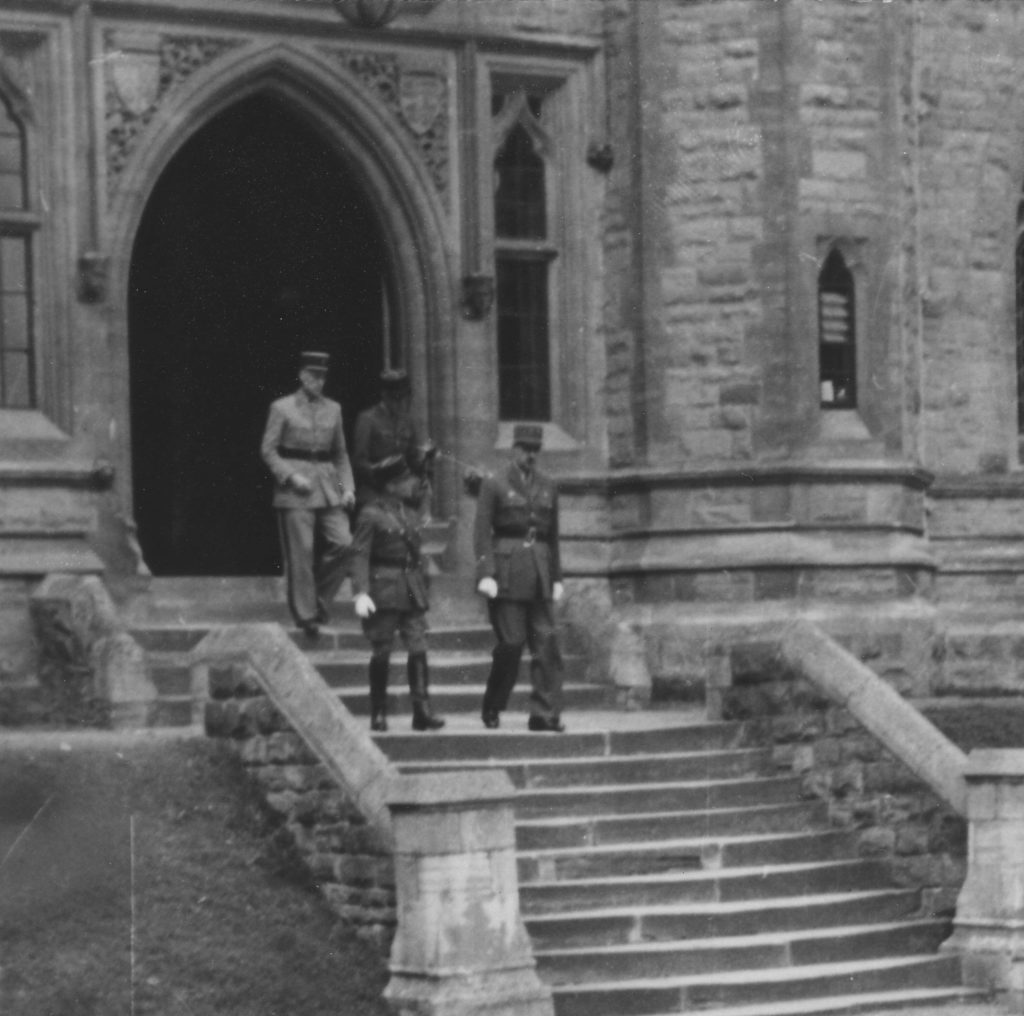 Le Général de Gaulle à MALVERN le 13 septembre 1941